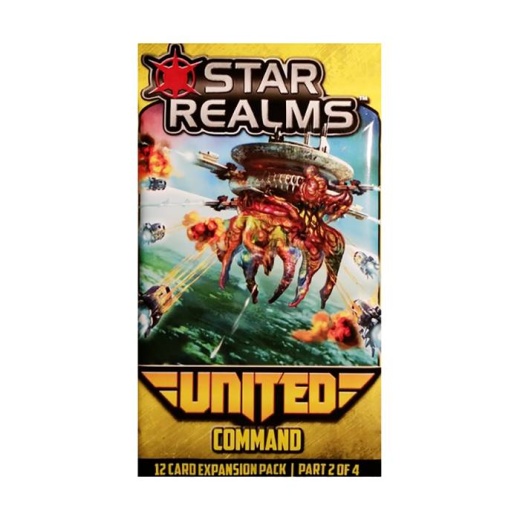 Star Realms: United - Command (Exp.) ryhmässä SEURAPELIT / Lisäosat @ Spelexperten (WWG0183)