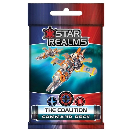 Star Realms: Command Deck - The Coalition (Exp.) ryhmässä SEURAPELIT / Lisäosat @ Spelexperten (WWG025)