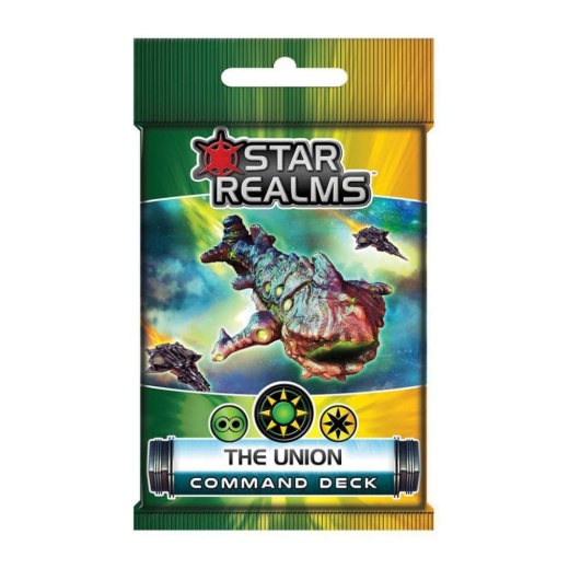 Star Realms: Command Deck - The Union (Exp.) ryhmässä SEURAPELIT / Lisäosat @ Spelexperten (WWG027)