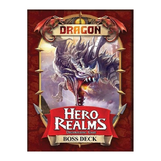 Hero Realms: Boss Deck - The Dragon (Exp.) ryhmässä SEURAPELIT / Lisäosat @ Spelexperten (WWG507)