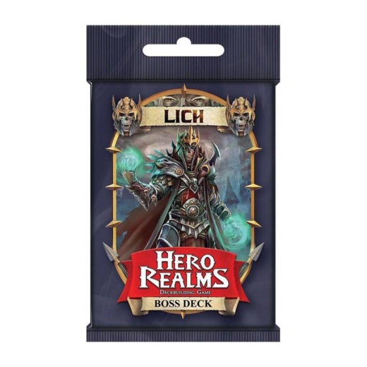 Hero Realms: Boss Deck - The Lich (Exp.) ryhmässä SEURAPELIT / Lisäosat @ Spelexperten (WWG508)