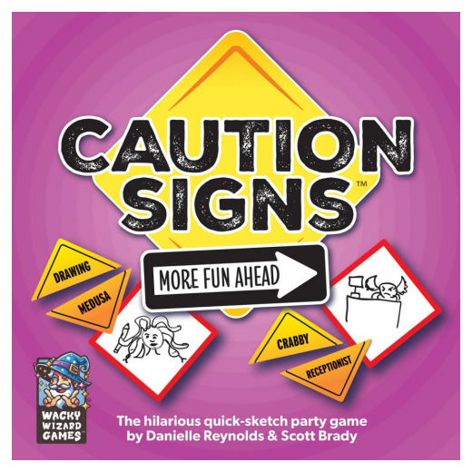 Caution Signs: More Fun Ahead ryhmässä SEURAPELIT / Juhlapelit @ Spelexperten (WWGCAU002)