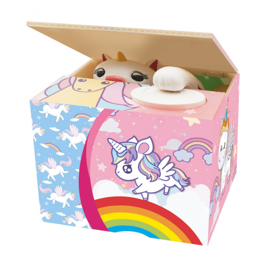 iTotal Mechanical Money Box Unicorn ryhmässä LELUT / Kalusteet / Piggy Banks @ Spelexperten (XL1628)
