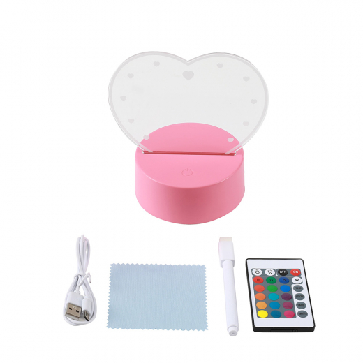 iTotal Massage LED Lamp - Heart ryhmässä LELUT / Kalusteet / Lamput @ Spelexperten (XL2330H)