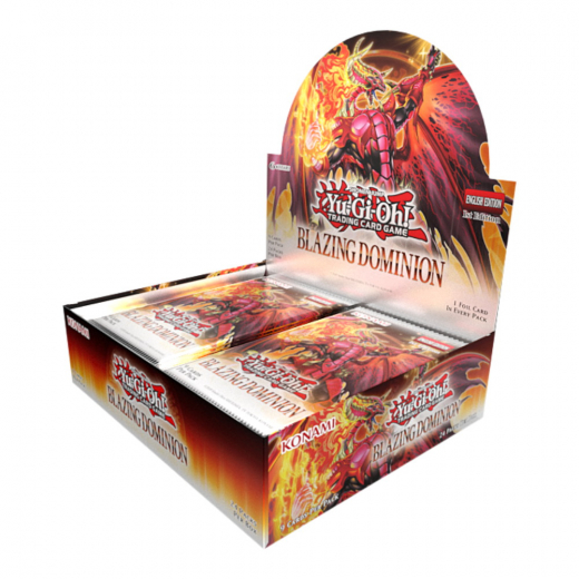 Yu-Gi-Oh! TCG: Blazing Dominion Booster Display ryhmässä SEURAPELIT / Korttipelit @ Spelexperten (YGO-BLDO-EN-DIS)