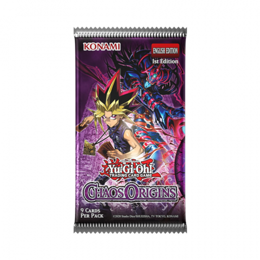 Yu-Gi-Oh! TCG: Chaos Origins Booster Pack ryhmässä SEURAPELIT / Korttipelit @ Spelexperten (YGO-CHOR-EN-BOS)