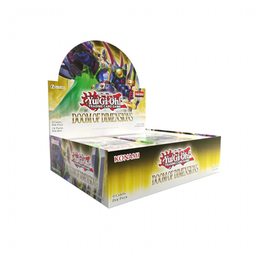 Yu-Gi-Oh! TCG: Doom of Dimensions Booster Display ryhmässä SEURAPELIT / Korttipelit @ Spelexperten (YGO-DODI-EN-DIS)