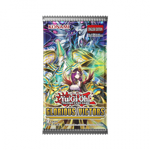 Yu-Gi-Oh! TCG: Glorious Victors Booster Pack ryhmässä SEURAPELIT / Pelisarjat / Yu-Gi-Oh! TCG @ Spelexperten (YGO-GLVI-EN-BOS)