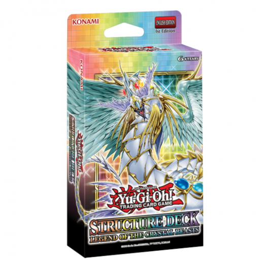 Yu-Gi-Oh! TCG: Structure Deck: Legend of the Crystal Beasts ryhmässä  @ Spelexperten (YGO-LOTCB-EN)