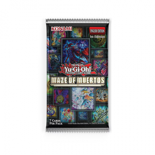 Yu-Gi-Oh! TCG: Maze of Muertos Booster Pack ryhmässä SEURAPELIT / Korttipelit @ Spelexperten (YGO-MMBD-EN-BOS)