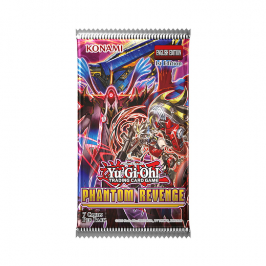 Yu-Gi-Oh! TCG: Phantom Revenge Booster Pack ryhmässä SEURAPELIT / Korttipelit @ Spelexperten (YGO-PRBD-EN-BOS)