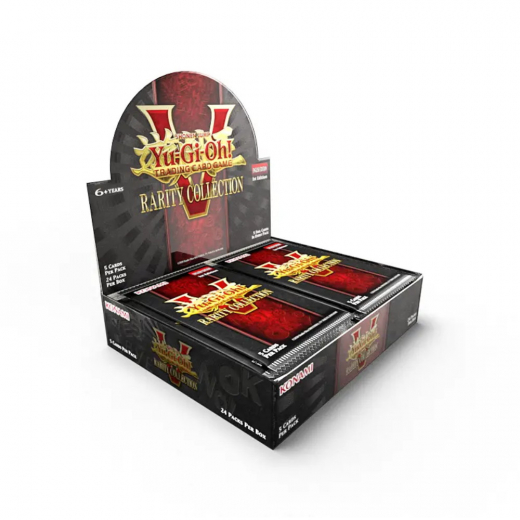 Yu-Gi-Oh! TCG: Rarity Collection V Booster Display ryhmässä SEURAPELIT / Korttipelit @ Spelexperten (YGO-RCV-DIS)