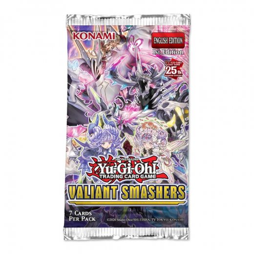 Yu-Gi-Oh! TCG: Valiant Smashers Booster Pack ryhmässä SEURAPELIT / Korttipelit @ Spelexperten (YGO-VASM-EN-BOS)