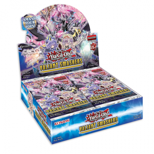 Yu-Gi-Oh! TCG: Valiant Smashers Booster Display ryhmässä SEURAPELIT / Korttipelit @ Spelexperten (YGO-VASM-EN-DIS)