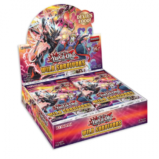 Yu-Gi-Oh! TCG: Wild Survivors Booster Display ryhmässä SEURAPELIT / Korttipelit @ Spelexperten (YGO101-2-DIS)