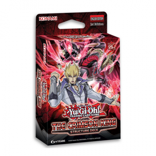 Yu-Gi-Oh! TCG: Structure Deck The Crimson King ryhmässä SEURAPELIT / Korttipelit @ Spelexperten (YGO170-8)