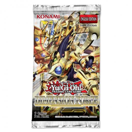 Yu-Gi-Oh! TCG: Dimension Force Booster ryhmässä SEURAPELIT / Korttipelit @ Spelexperten (YGO337-3)