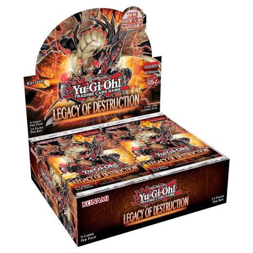 Yu-Gi-Oh! TCG: Legacy of Destruction Booster Display ryhmässä SEURAPELIT / Korttipelit @ Spelexperten (YGO472-1-DIS)