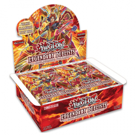 Yu-Gi-Oh! TCG: Legendary Duelists - Soulburning Volcano Booster Display ryhmässä SEURAPELIT / Korttipelit @ Spelexperten (YGO494-5-DIS)