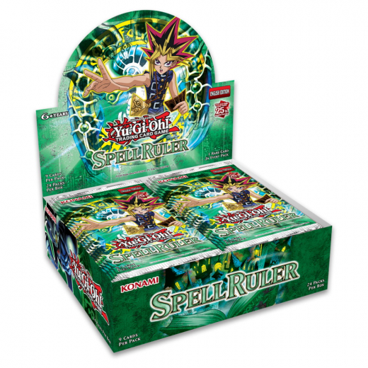 Yu-Gi-Oh! TCG: 25th Anniversary Edition - Spell Ruler Booster Display ryhmässä SEURAPELIT / Korttipelit @ Spelexperten (YGO673-4-DIS)