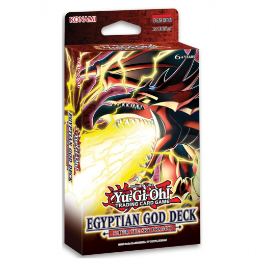 Yu-Gi-Oh! TCG: Egyptian God Deck - Slifer the Sky Dragon ryhmässä SEURAPELIT / Korttipelit @ Spelexperten (YGO742-7)