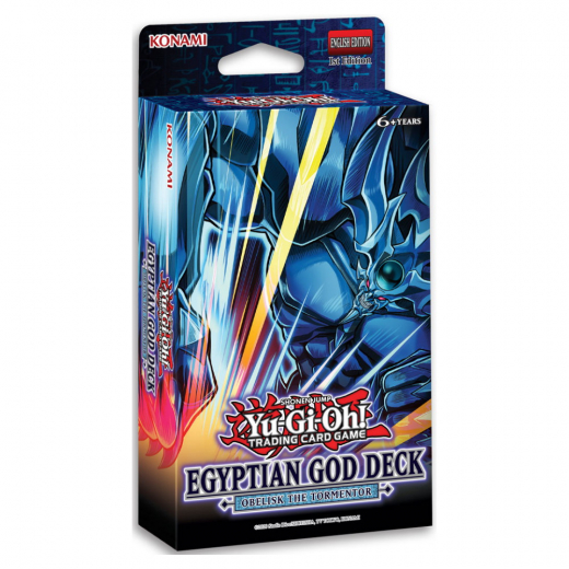 Yu-Gi-Oh! TCG: Egyptian God Deck - Obelisk the Tormentor ryhmässä SEURAPELIT / Korttipelit @ Spelexperten (YGO747-2)