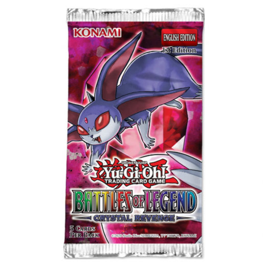 Yu-Gi-Oh! TCG: Crystal Revenge Booster ryhmässä SEURAPELIT / Korttipelit @ Spelexperten (YGO799-9)