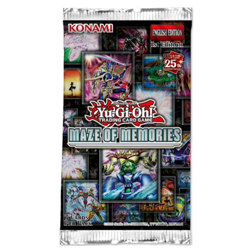 Yu-Gi-Oh! TCG: Maze of Memories Booster Pack ryhmässä SEURAPELIT / Korttipelit @ Spelexperten (YGO847-7-BOS)