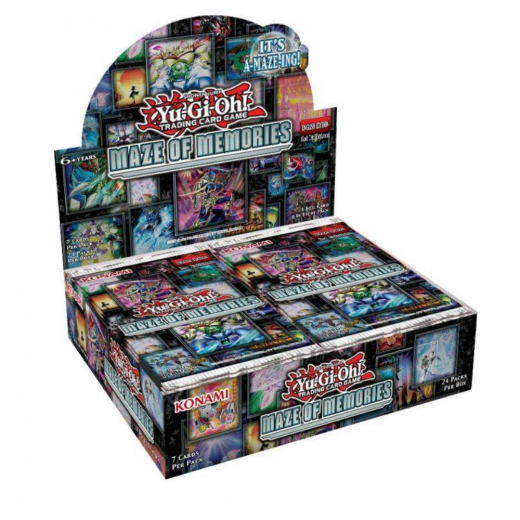 Yu-Gi-Oh! TCG: Maze of Memories Booster Display ryhmässä SEURAPELIT / Korttipelit @ Spelexperten (YGO847-7-DIS)