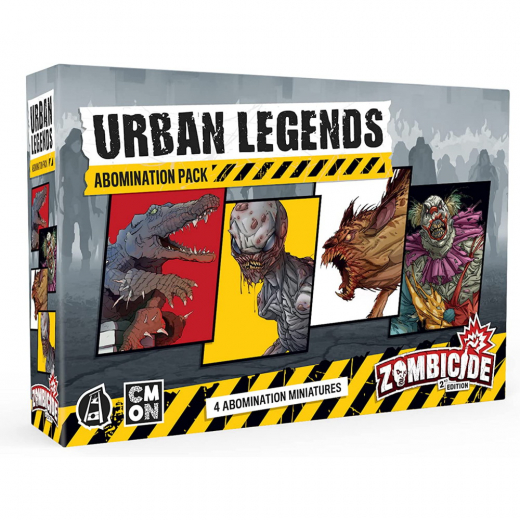 Zombicide 2nd Ed: Urban Legends Abominations (Exp.) ryhmässä SEURAPELIT / Lisäosat @ Spelexperten (ZCD004)
