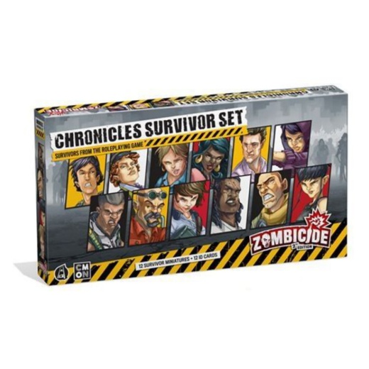 Zombicide 2nd Ed: Chronicles Survivor Set (Exp.) ryhmässä SEURAPELIT / Lisäosat @ Spelexperten (ZCD005)