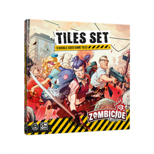 Zombicide: Tiles Set Upgrade for 2nd Ed (Exp.) ryhmässä SEURAPELIT / Lisäosat @ Spelexperten (ZCD007)