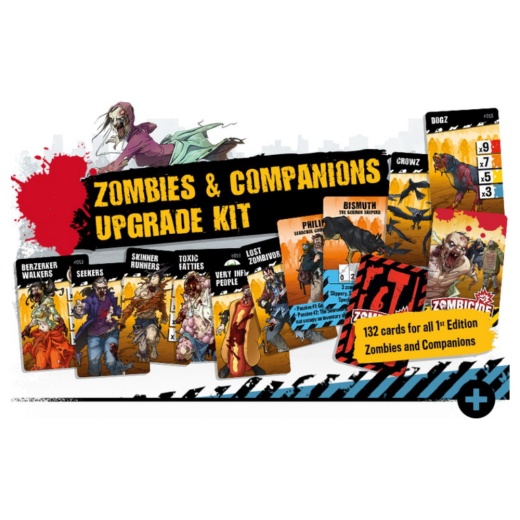 Zombicide: Zombies & Companion Upgrade to 2nd Ed (Exp.) ryhmässä SEURAPELIT / Lisäosat @ Spelexperten (ZCD009)