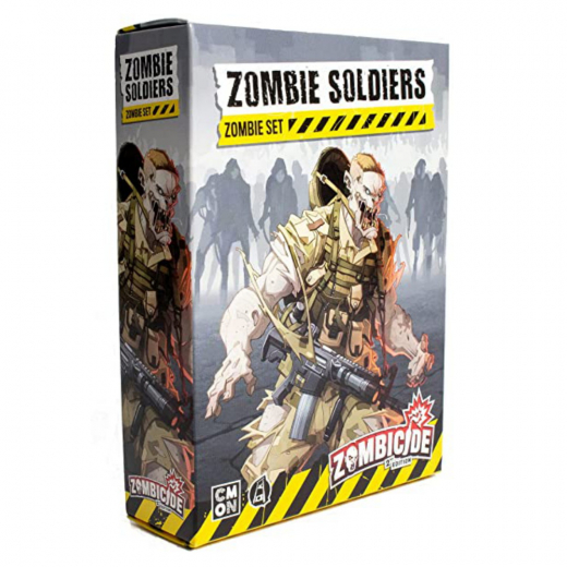 Zombicide 2nd Ed: Zombie Soldiers Set (Exp.) ryhmässä SEURAPELIT / Lisäosat @ Spelexperten (ZCD012)
