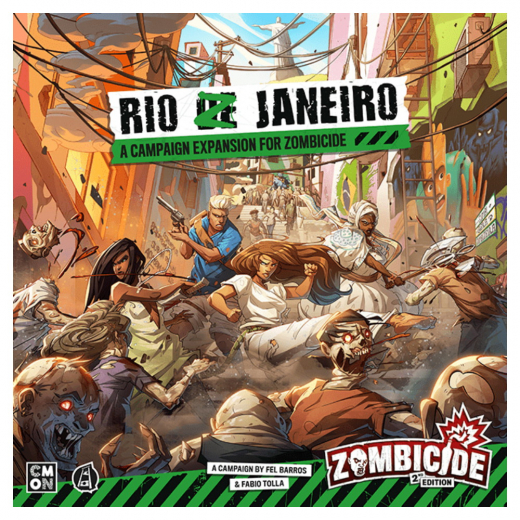 Zombicide 2nd Ed: Rio Z Janeiro (Exp.) ryhmässä SEURAPELIT / Lisäosat @ Spelexperten (ZCD013)