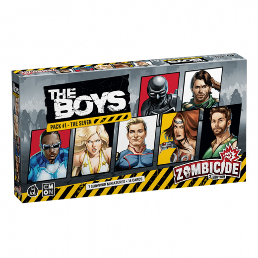 Zombicide 2nd Ed: The Boys Pack #1 - The Seven (Exp.) ryhmässä SEURAPELIT / Lisäosat @ Spelexperten (ZCDPR10)