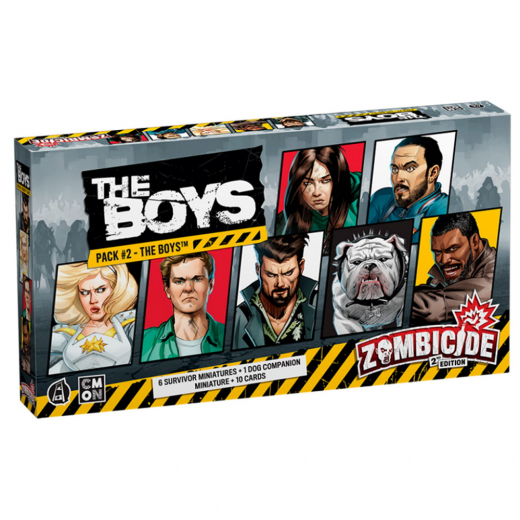 Zombicide 2nd Ed: The Boys Pack #2 - The Boys (Exp.) ryhmässä SEURAPELIT / Lisäosat @ Spelexperten (ZCDPR11)