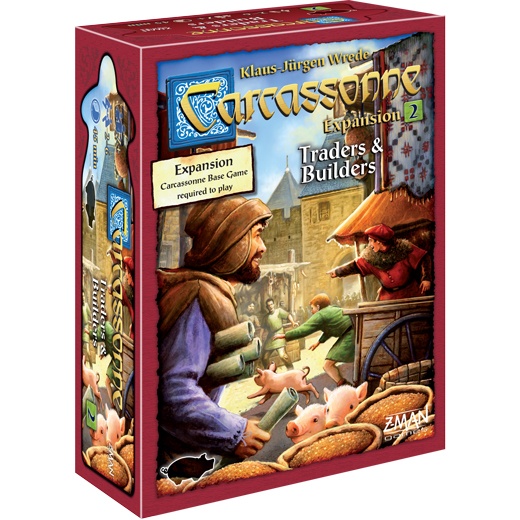 Carcassonne: Traders & Builders (Exp.) (EN) ryhmässä SEURAPELIT / Lisäosat @ Spelexperten (ZMG78102)