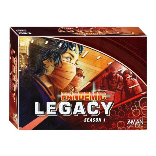 Pandemic Legacy: Season 1 Red ryhmässä SEURAPELIT / Strategiapelit @ Spelexperten (ZMGZM7117)