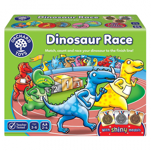 Dinosaur Race ryhmässä SEURAPELIT / Pedagogiset pelit @ Spelexperten (f-086)