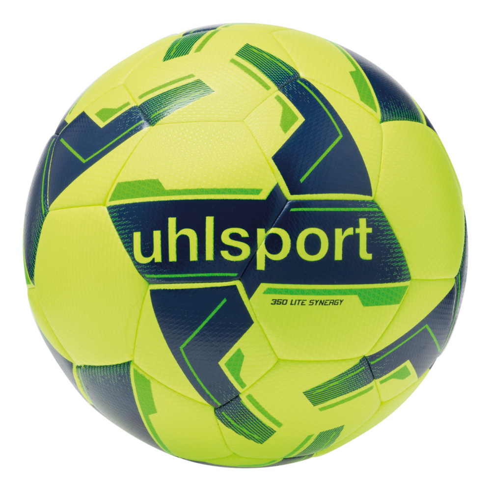 uhlsport 350 Lite Synergy Yellow/Navy/Green sz 5
