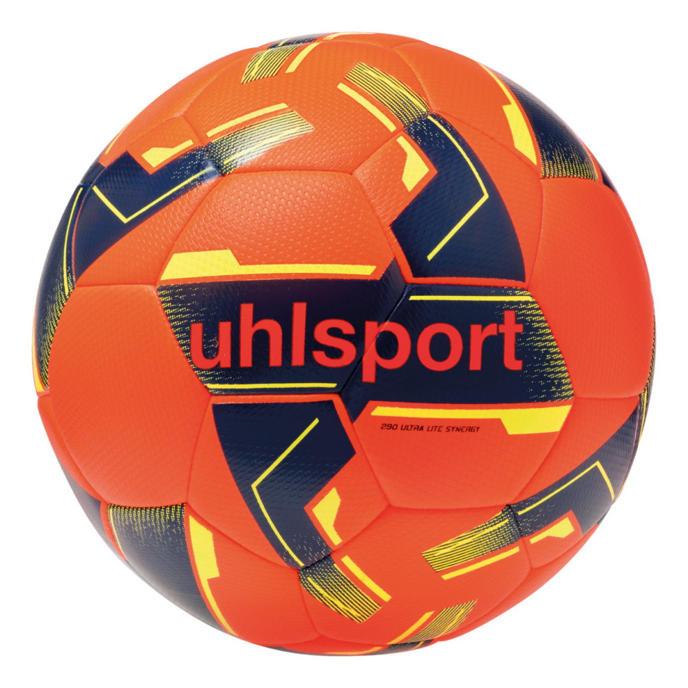 uhlsport 290 Ultra Lite Synergy Orange/Navy/Yellow sz 4
