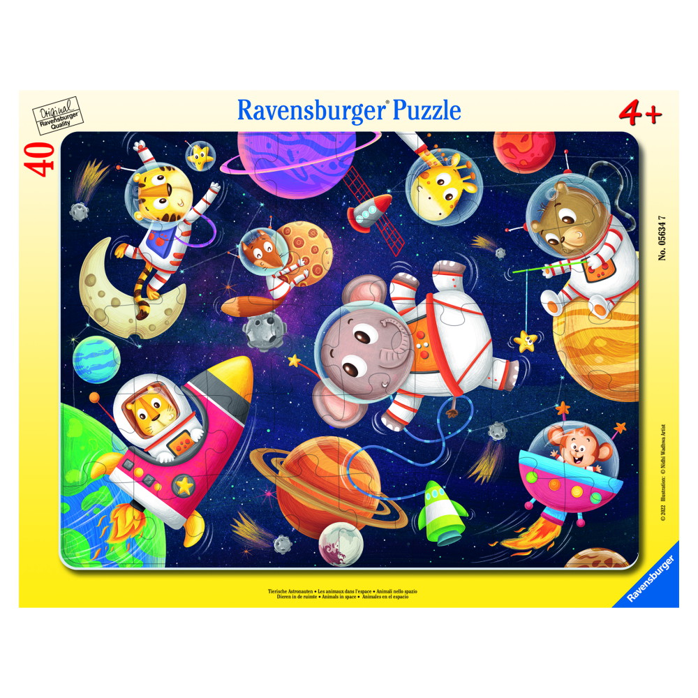 Ravensburger: Animal Astronauts - 40 Palaa