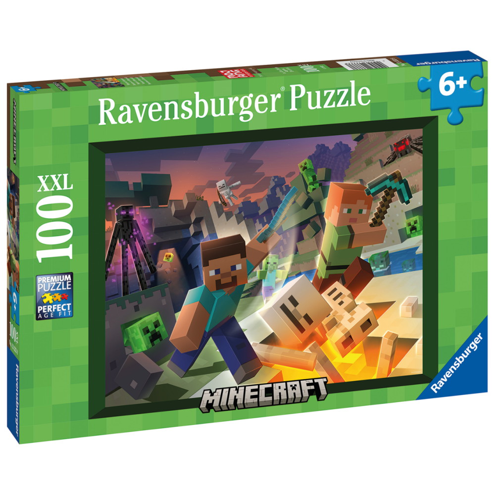 Ravensburger: Monster Minecraft XXL 100 Palaa