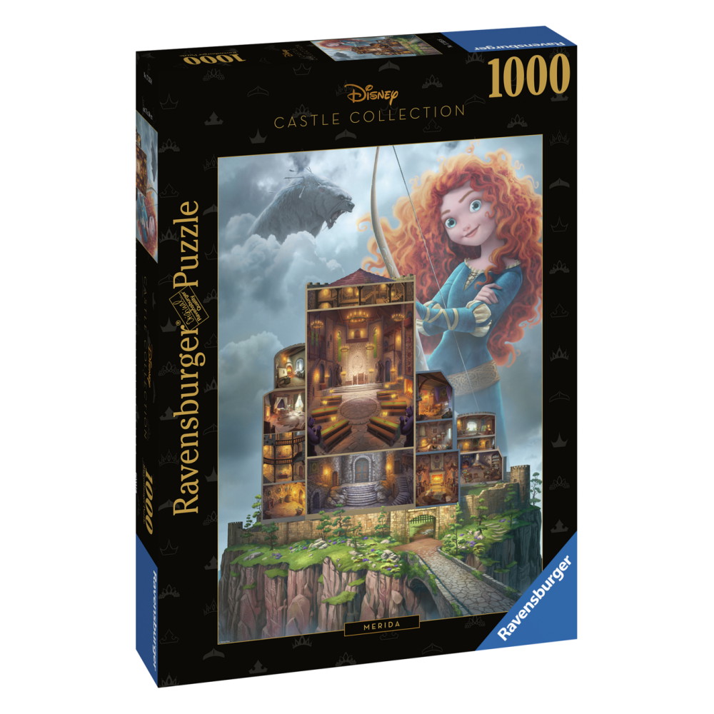Ravensburger: Disney Castles Merida 1000 Palaa
