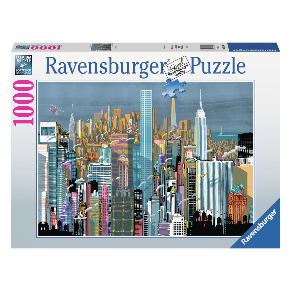 Ravensburger: I Am New York 1000 Palaa