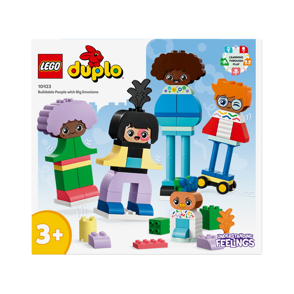 LEGO Duplo - Rakenna ihmisiä isoine tunteineen