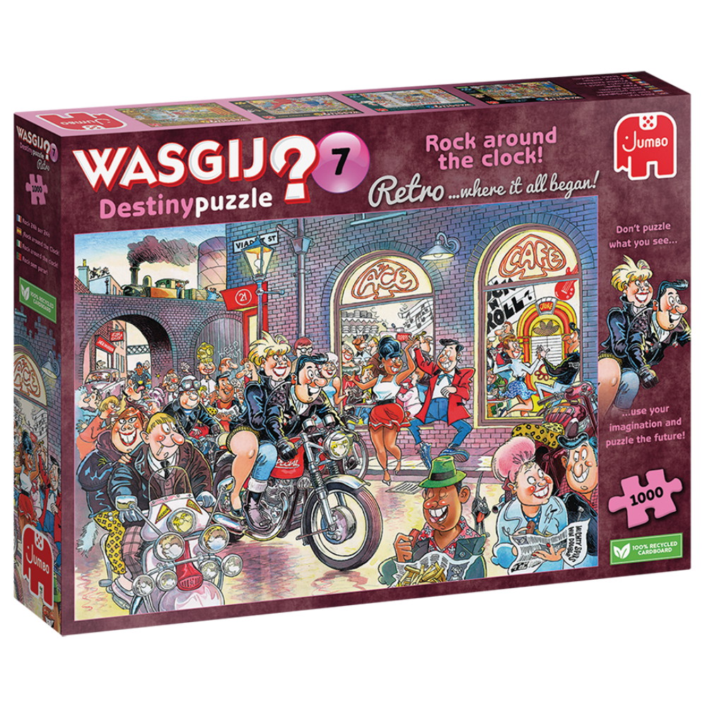 Wasgij? Destiny #7 - Rock around the clock! 1000 Palaa