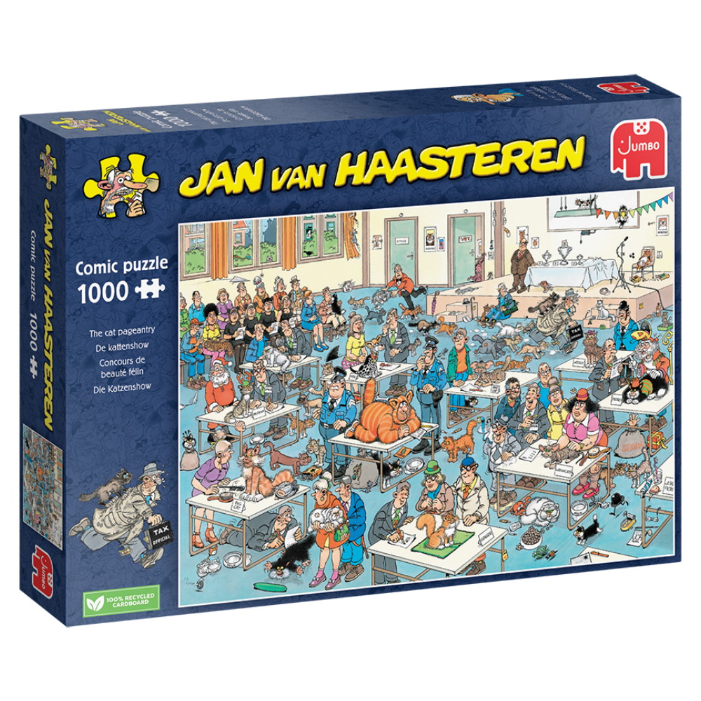 Jan van Haasteren The cat pageantry 1000 Palaa