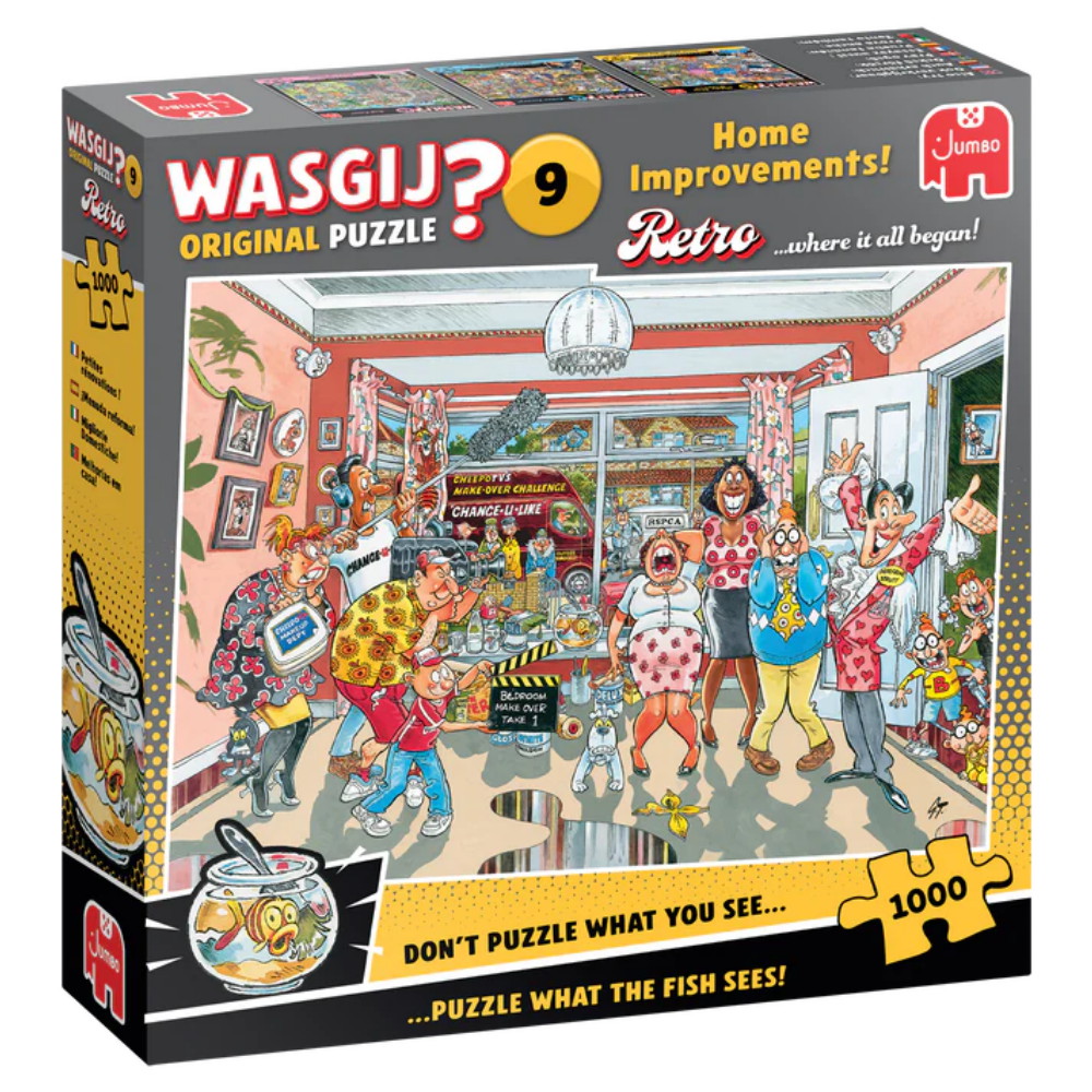 Wasgij? Retro Original #9 - Home Improvements! 1000 Palaa